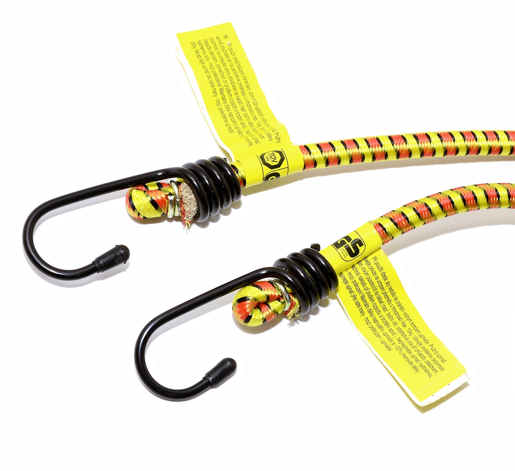 Upínač pružný Compass  2 x 150 cm TÜV/GS