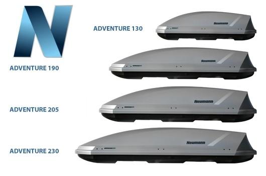 Autobox NEUMANN Adventure 205 černý lesklý