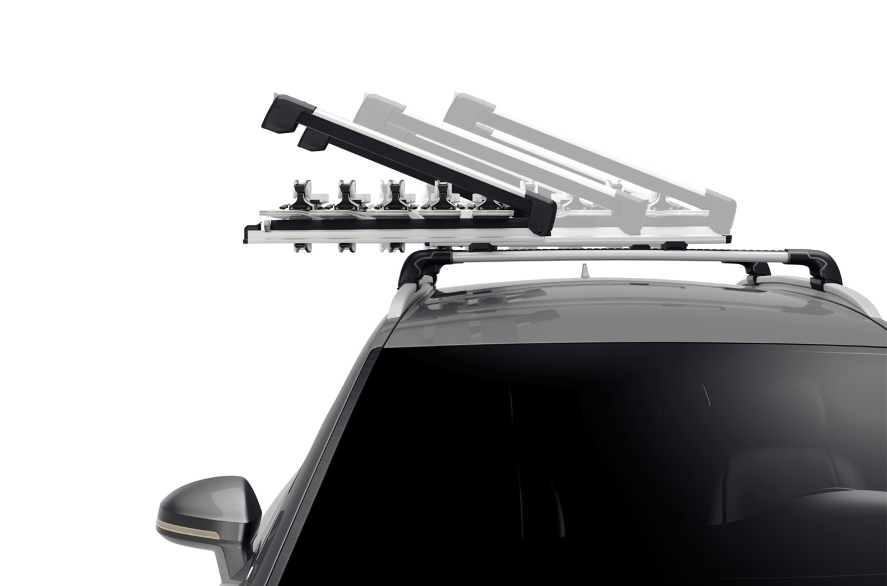 Nosič lyží THULE SnowPack Extender Black