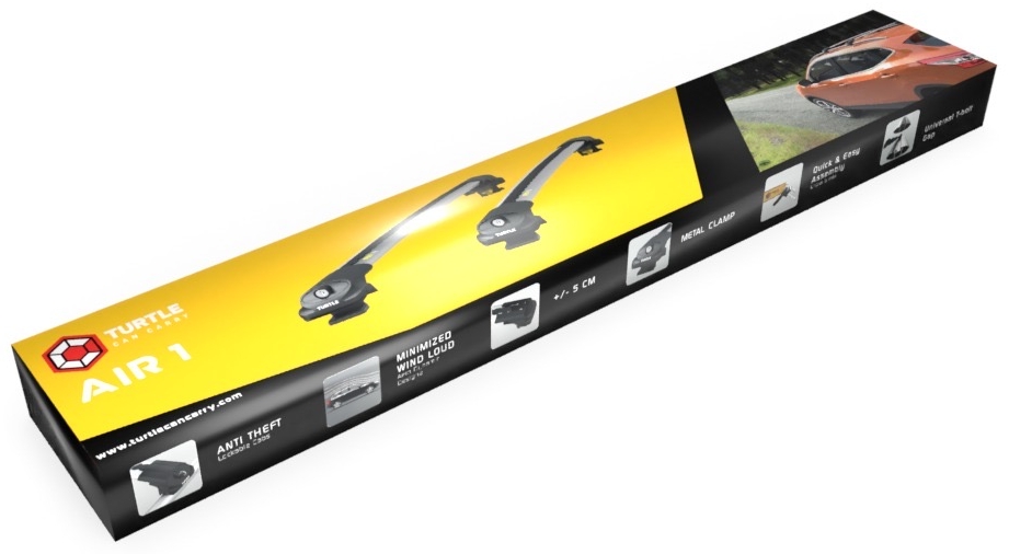 Příčníky TURTLE AIR-1 černé