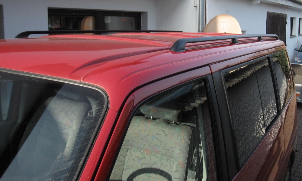 Podélné nosiče NEUMANN Volkswagen T4, dlouhá verze