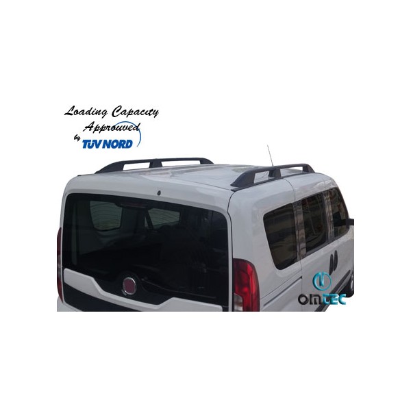Podélné nosiče černé Fiat Doblo I, r.v. 2001-2009