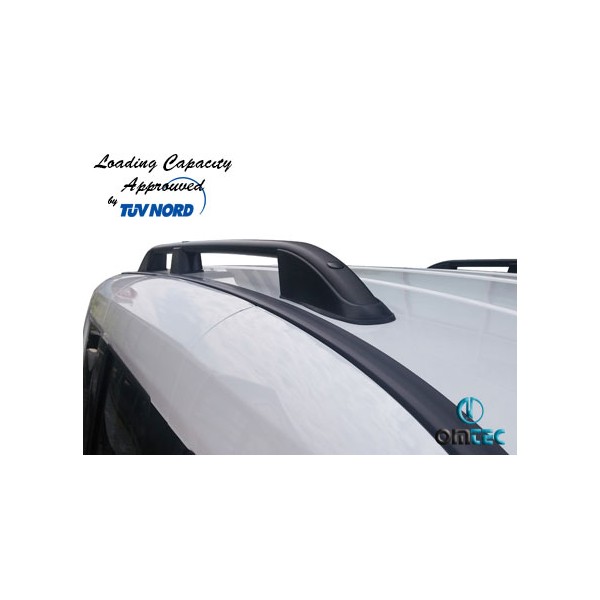 Podélné nosiče černé Fiat Doblo I, r.v. 2001-2009