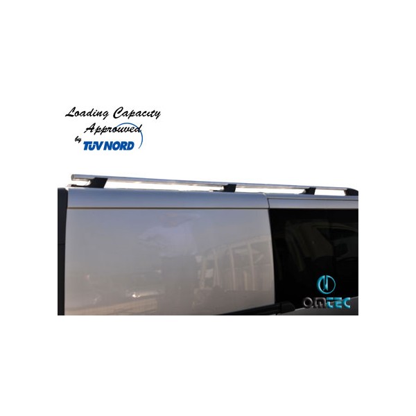 Podélné nosiče stříbrné Nissan NV200, r.v. 2009+