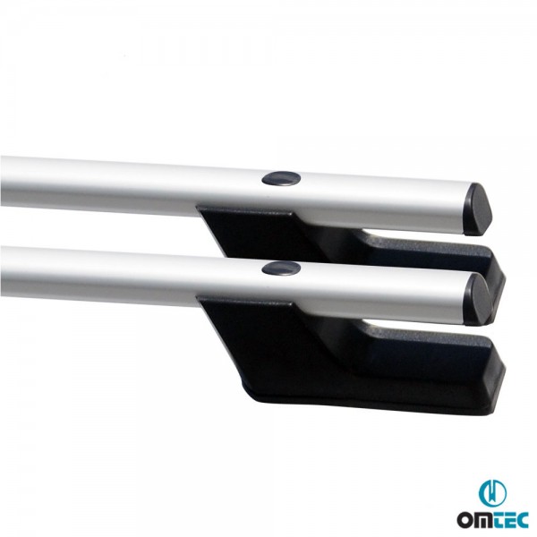 Podélné nosiče stříbrné Nissan NV200, r.v. 2009+