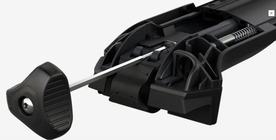 Příčníky THULE 7204 WingBar EDGE Black