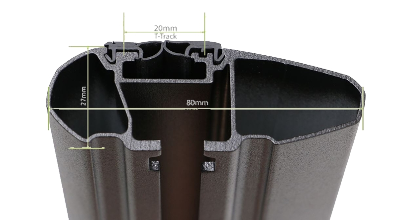 Příčníky THULE 7204 WingBar EDGE Black