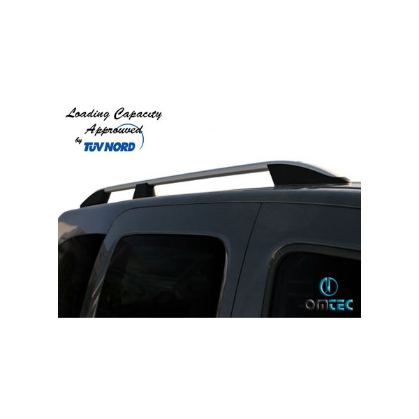 Podélné nosiče stříbrné Renault Kangoo Maxi, r.v. 2008-2020