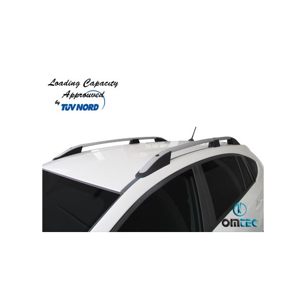 Podélné nosiče stříbrné Subaru XV