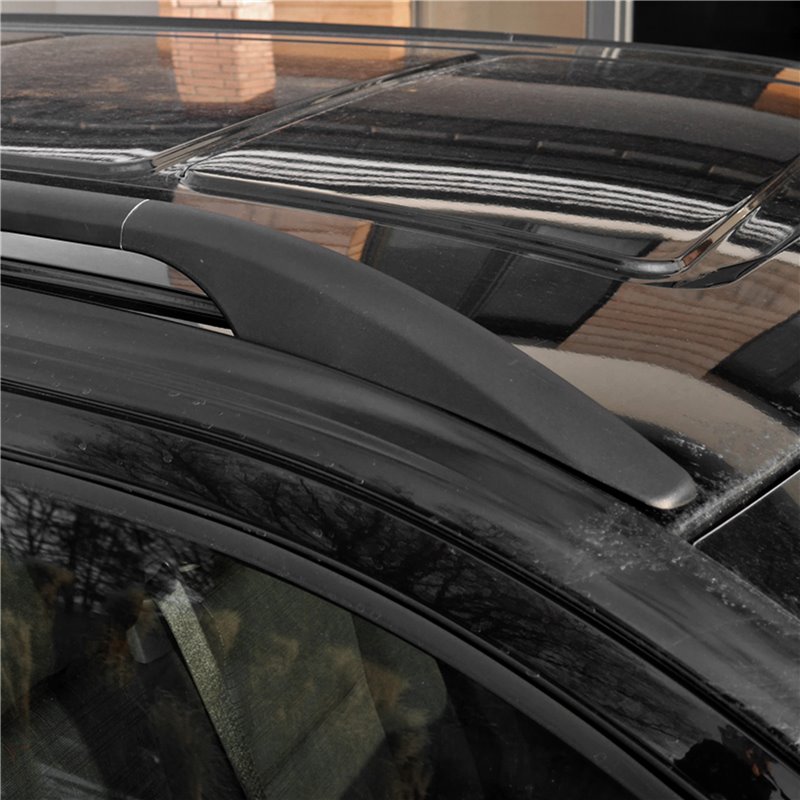 Podélné nosiče černé Mercedes V-klasse (W447), r.v. 2015+ - krátká verze L1