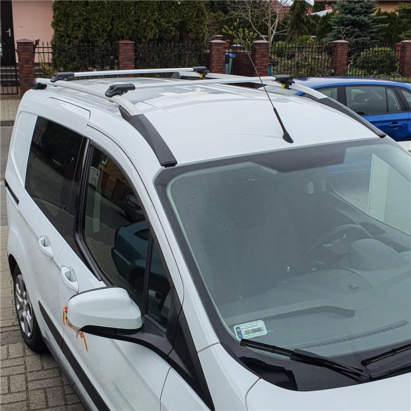 Podélné nosiče stříbrné Ford Courier, r.v. 2014 +