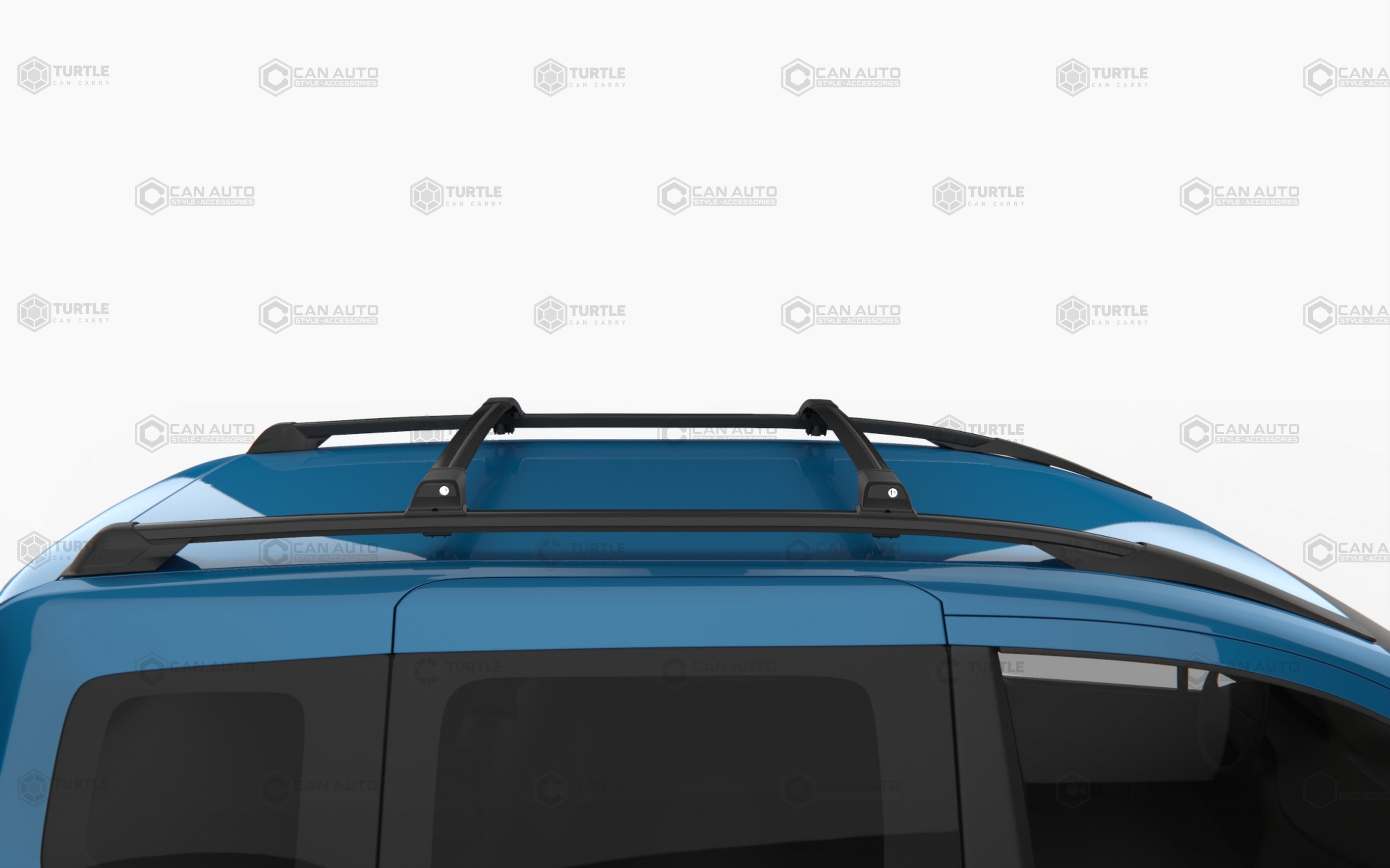 Podélné nosiče černé Ford Courier, r.v. 2014 +