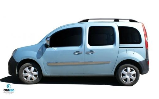 Podélné nosiče stříbrné Peugeot Partner II, r.v. 2007-2018