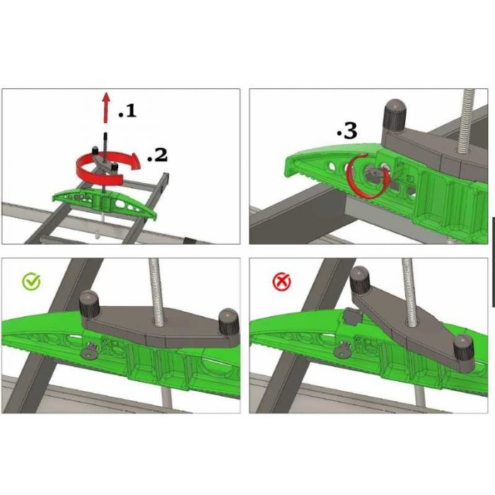 Držák žebříku Easy Clamp Wide