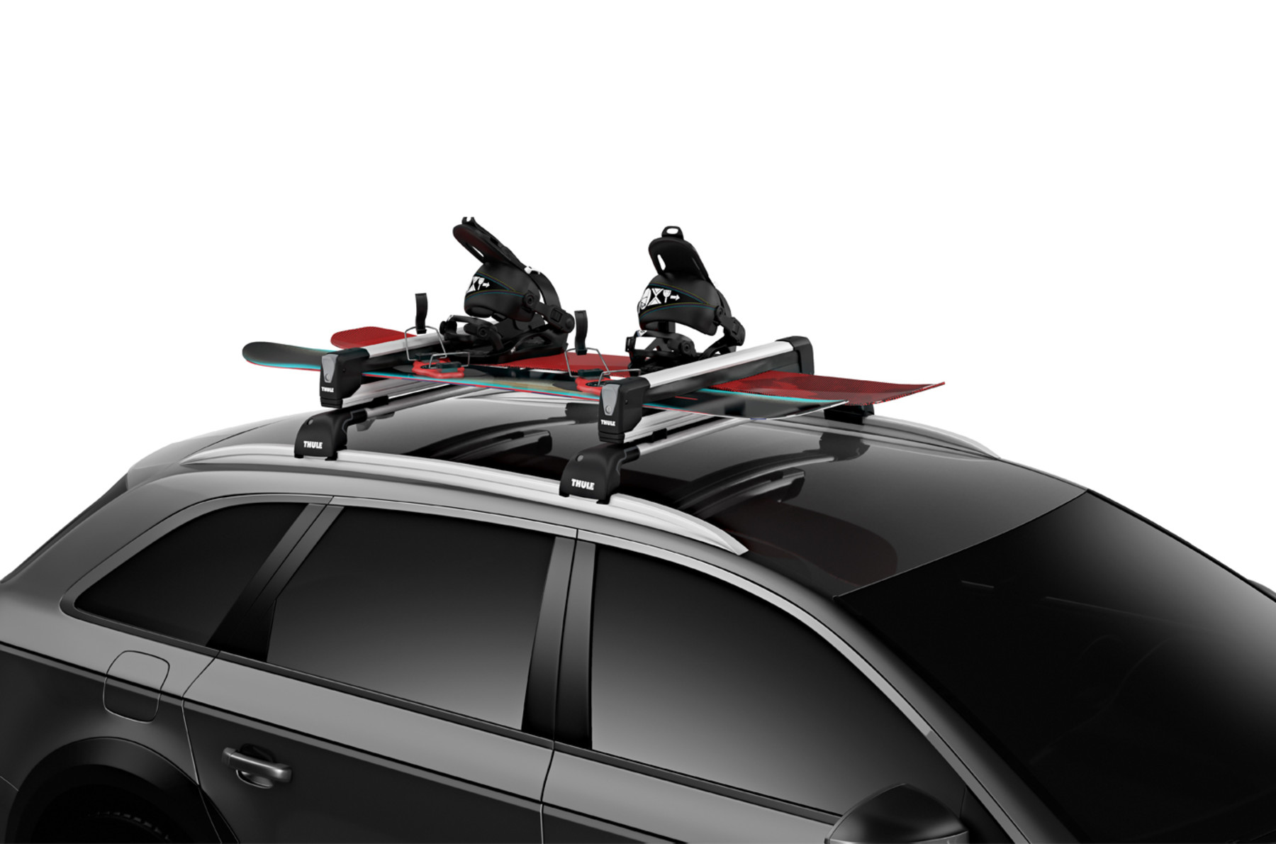 Nosič lyží THULE SnowPack Extender Silver