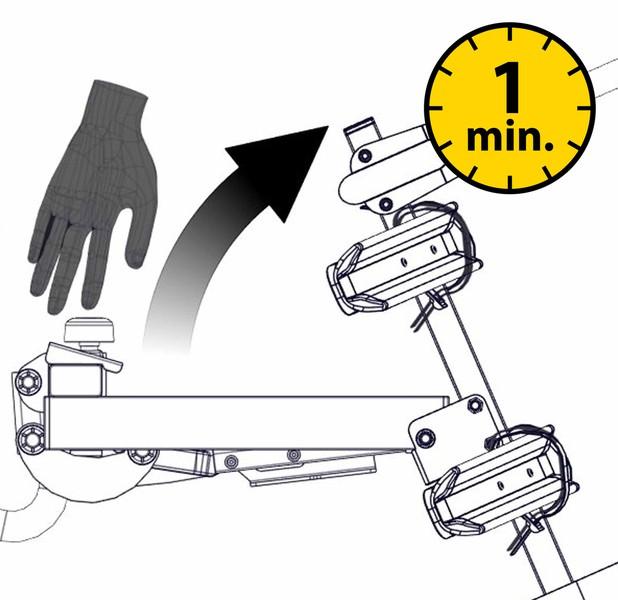 Nosič kol HAKR Trip 3+1 Middle 
