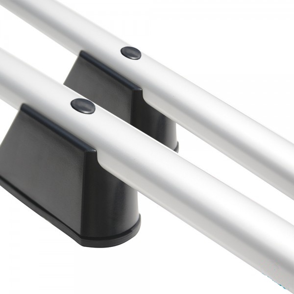 Podélné nosiče stříbrné Renault Kangoo, r.v. 2008-2020