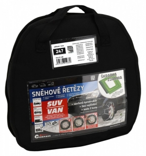 Sněhové řetězy Compass 247 SUV/VAN 295/50 R15