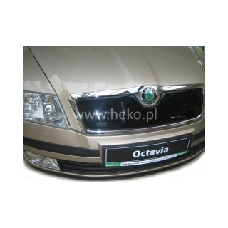 Zimní clona chladiče HEKO Škoda Octavia II - spodní