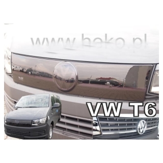 Zimní clona chladiče HEKO Volkswagen T6 Transporter - horní černá mřížka