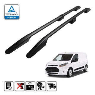 Podélné nosiče černé Ford Transit Connect, r.v. 2014-2021 - krátká verze L1