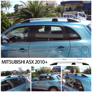 Podélné nosiče stříbrné Mitsubishi ASX, r.v. 2010-2022