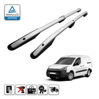 Podélné nosiče stříbrné Citroen Berlingo II, r.v. 2007-2018