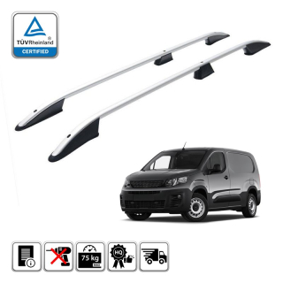 Podélné nosiče stříbrné Citroen Berlingo III, r.v. 2018+